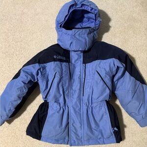 Columbia Kids Two-Tone Blue Puffer Jacket